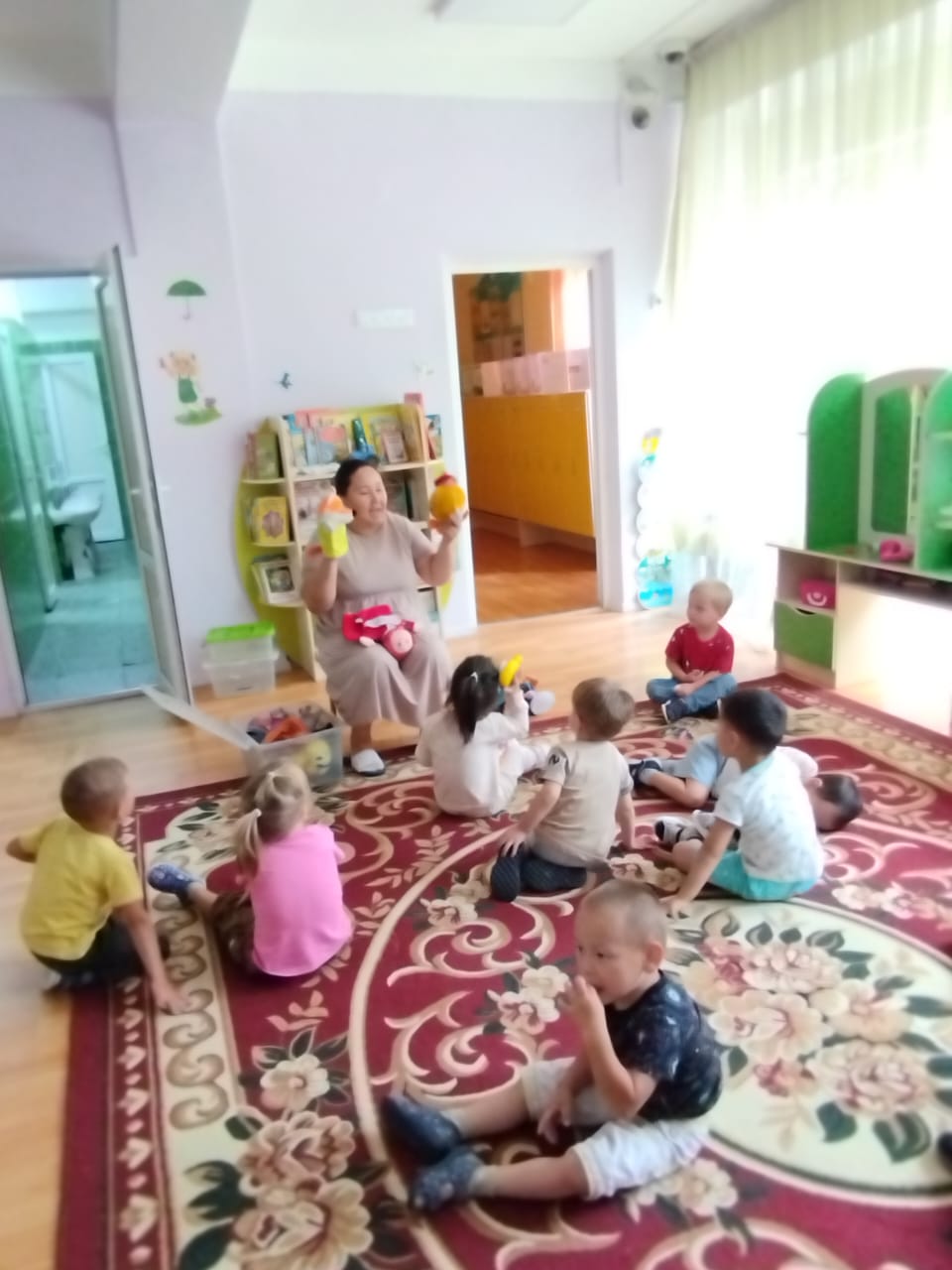 Драматизация сказки "Колобок"в средней группе "Альтаир".