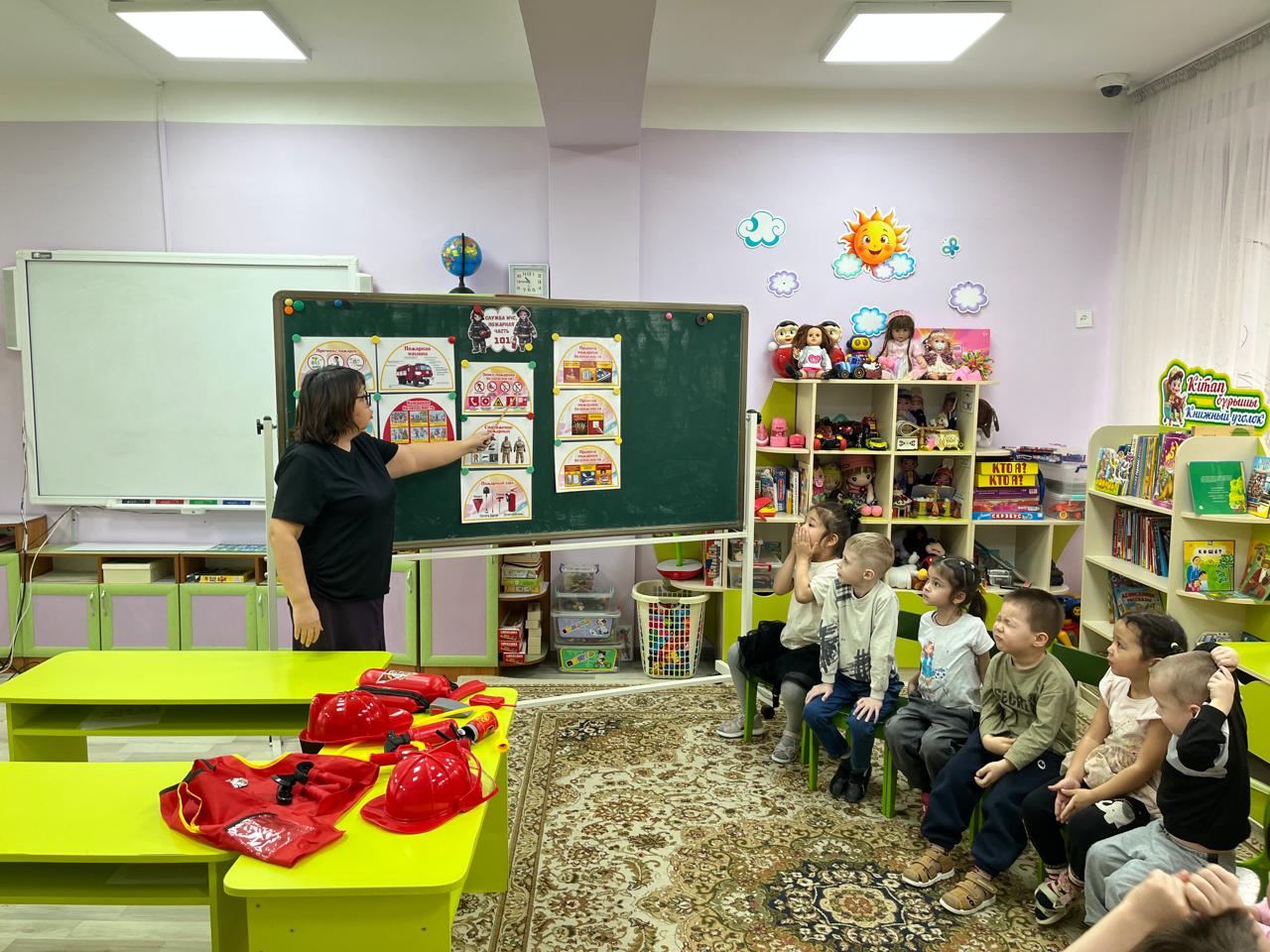 «Балауса» мектепалды тобындағы «БІРЫҢҒАЙ ӨРТ ҚАУІПСІЗДІК КҮНІ»/РЕСПУБЛИКАНСКАЯ АКЦИЯ «ЕДИНЫЙ ДЕНЬ ПОЖАРНОЙ БЕЗОПАСНОСТИ»в предшкольной группе "Балауса". В дошкольных организациях проводится республиканская акция «Единый День пожарной безопасности».